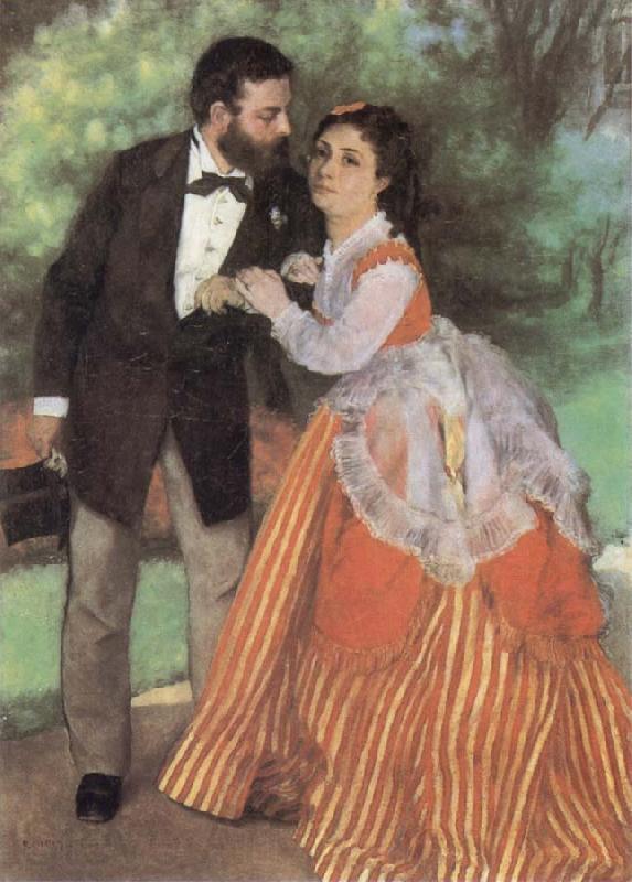 Pierre-Auguste Renoir The Painter Sisley and his Wife